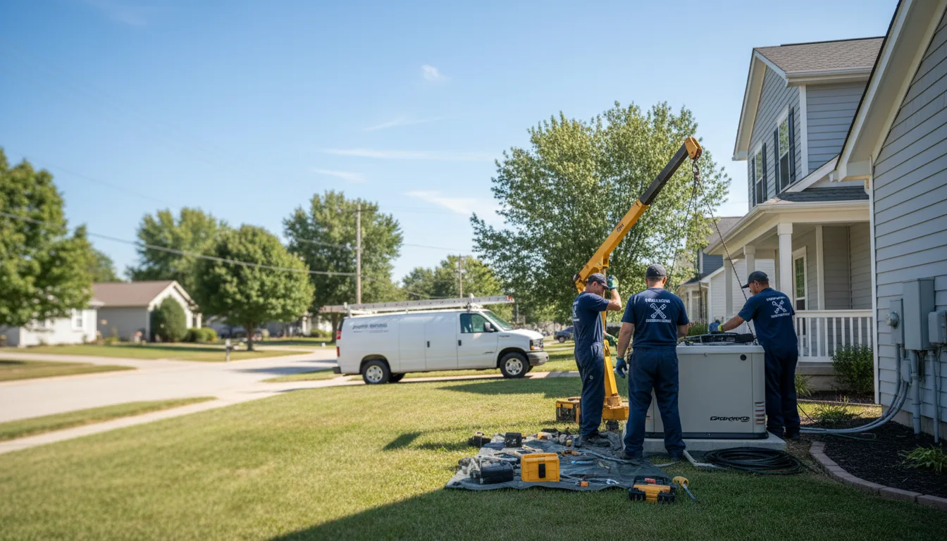 Generator Installation in Mulberry, AR near me